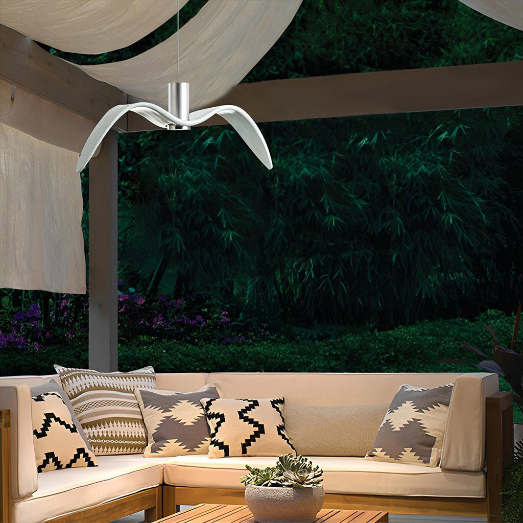 Modern Outdoor Waterproof Seagull Bird LED Ceiling Pendant Lights