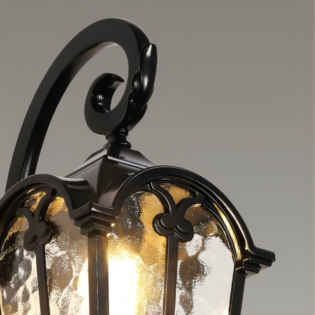 Rustic Ancient Rome Cross Waterproof Outdoor LED Porch Wall Light