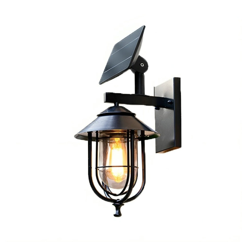 Rustic Birdcage Waterproof Outdoor LED Porch Wall Light
