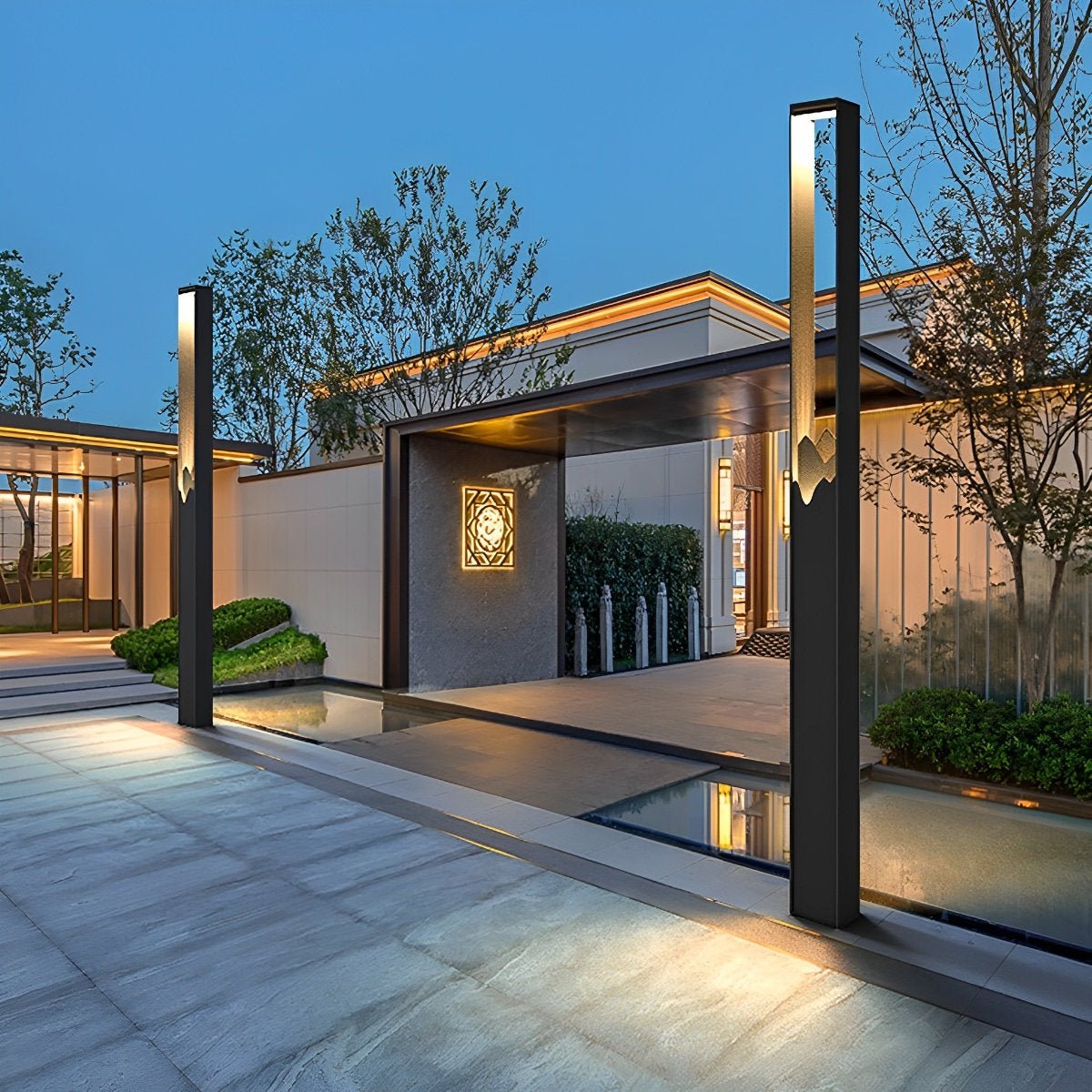 Waterproof LED Mountain Scenery Outdoor Path Lights