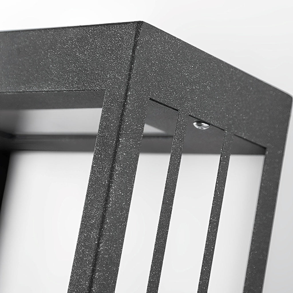 Waterproof Mountain Scenery Led Wall Sconce Garden Wall Light